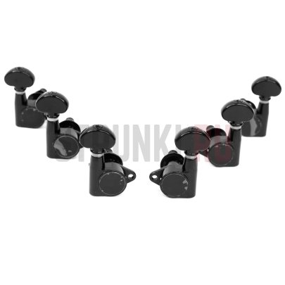 Колки 3+3 PARTSLAND SG318 W/D12, чёрный