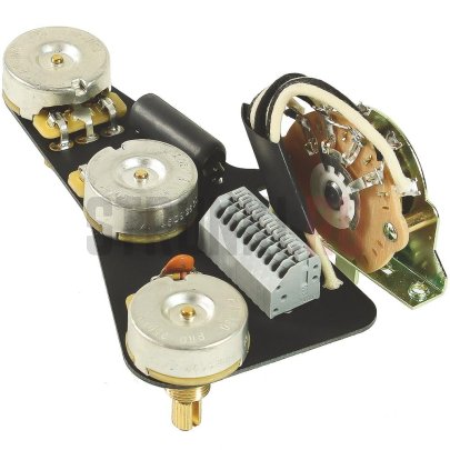 Готовый темброблок для стратокастера ObsidianWire ST Vintage 250k Traditional Vintage Plus (250k CTS + 0.047uf Cap)