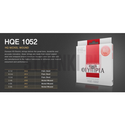 Струны для электрогитары Olympia HQE1052 10-52