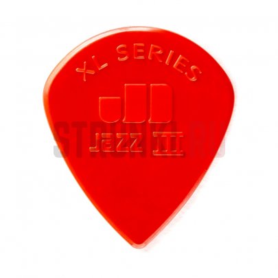 Набор медиаторов 47RXLN Nylon Jazz III XL, красные, 1.38 мм, упаковка 24 шт.