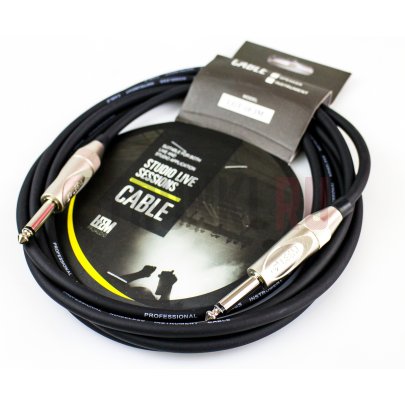 Кабель инструментальный LEEM LGT-10 3м. (прямой-прямой)