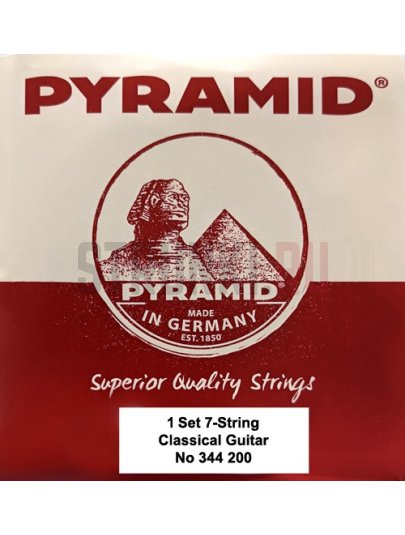 Струны для классической гитары Pyramid 344220 струны для 7-ой классической гитары, 28-50