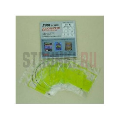 Струны для акустической гитары Alice A306-XL Extra-Light 10-47