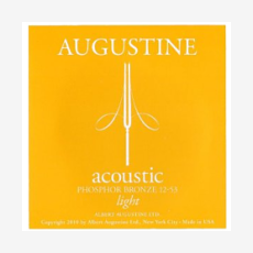 Струны для акустической гитары Augustine Phosphor Light 12-53