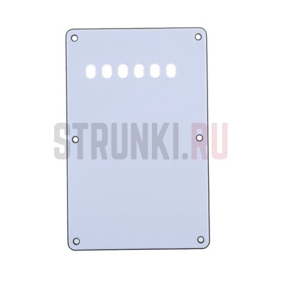 Задняя крышка, трехслойная, белая, Musiclily M654