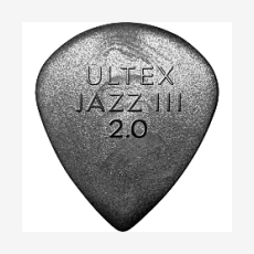 Медиатор Dunlop 427R2.0 Ultex Jazz III, 2 мм, 1 шт