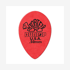 Медиатор Dunlop 423R.50 Tortex Small Teardrop, 0.50 мм, 1шт.