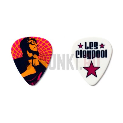 Медиатор Dunlop LCPPT02H Les Claypool, в жестяной коробочке, упаковка 6 шт.