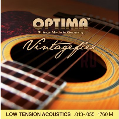 Струны для акустической гитары Optima Acoustic VintageFlex Strings 1760.M 13-55