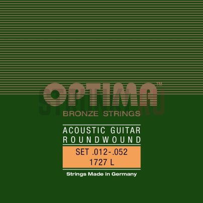 Струны для акустической гитары Optima Acoustic Bronze Strings 1727.L 12-52