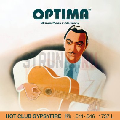 Струны для акустической гитары Optima Hot Club GypsyFire Strings 1737.L 11-46