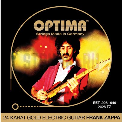 Струны для электрогитары Optima Electric Guitar 24K Gold 'Frank Zappa' 2028.FZ 8-46