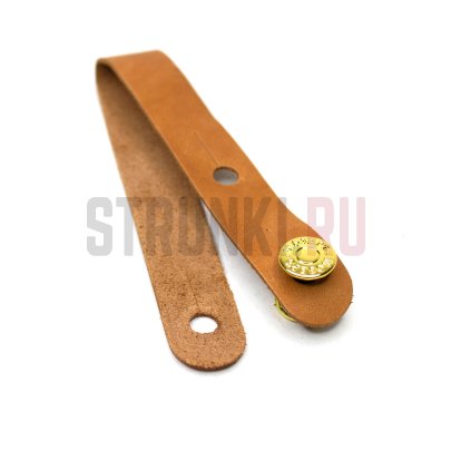 Держатель для ремня на гриф МОЗЕРЪ MF-2, кожаный, коричневый