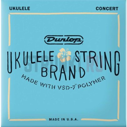 Струны для укулеле Dunlop Ukulele Concert DUY302 28-43
