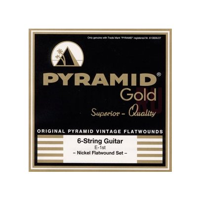 Струны для электрогитары Pyramid Electric Superior Quality Gold 414100 12-52