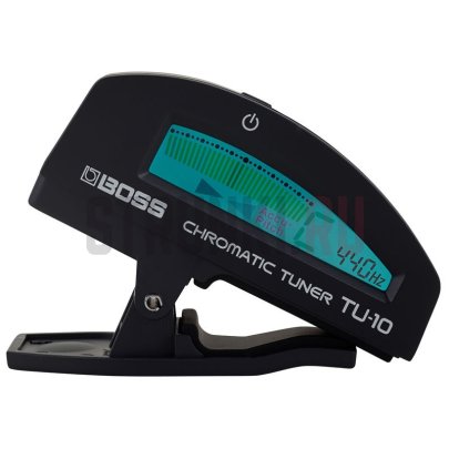 Тюнер прищепка BOSS TU-10-BK черный