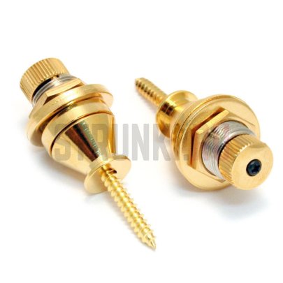 Комплект стреплоков (пара) Gotoh EPR-2GG (2 шт), золото