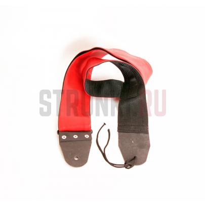 Ремень для гитары, красный, MEZZO MZ-RGE-7red