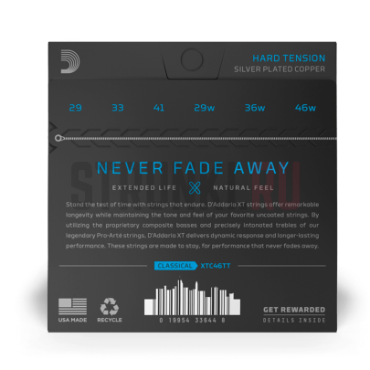 Струны для классической гитары D'Addario XTC46TT XT 29-46