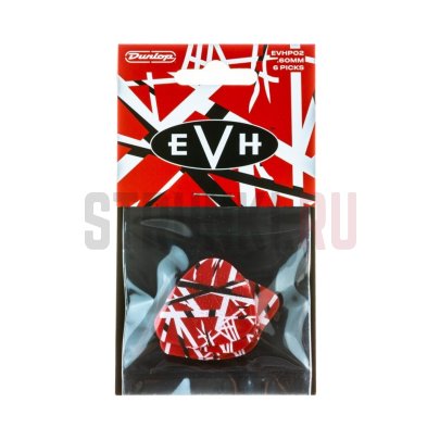 Медиатор Dunlop Frankenstein EVHP02 EVH, 0.60 мм, 1 шт.