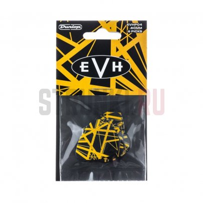 Набор медиаторов Dunlop VH II EVHP04 EVH, 0.60 мм, упаковка 6 шт.