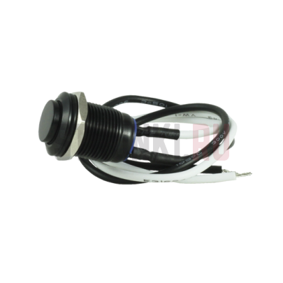 Kill Switch для электрогитары Tesi IDO M, Momentary, чёрный, 12 мм