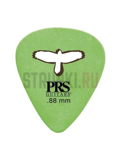 Медиатор PRS Delrin Picks, зеленый, 0.88 мм, 1 шт.