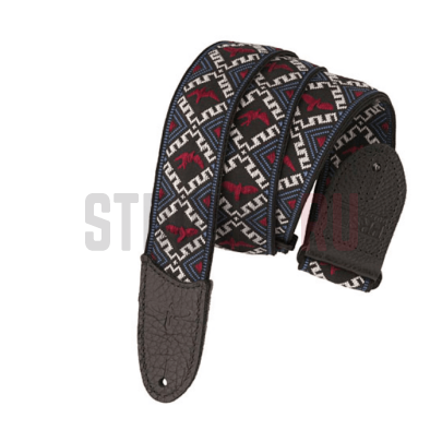 Ремень для гитары PRS Jacquard Hootenanny Strap, Red, White & Blue Birds