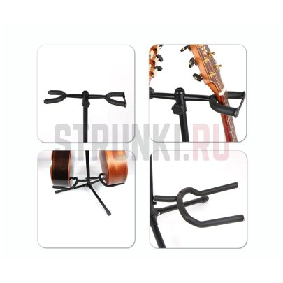 Напольная стойка для двух гитар, складная, Foix J-32