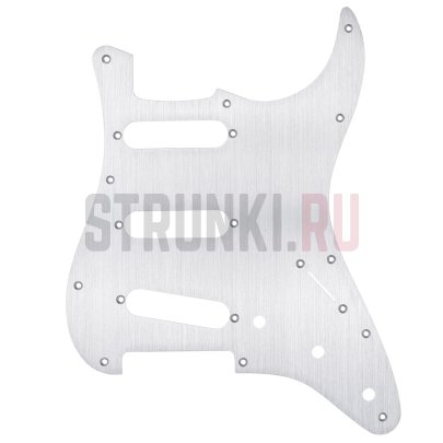 Панель для Fender Stratocaster Vintage 60s SSS, Musiclily MX2467AN, никель
