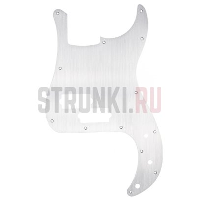 Панель для оригинального Fender Precision Bass US/Mexico, Musiclily MX2381AN, для 4-струнных, никель