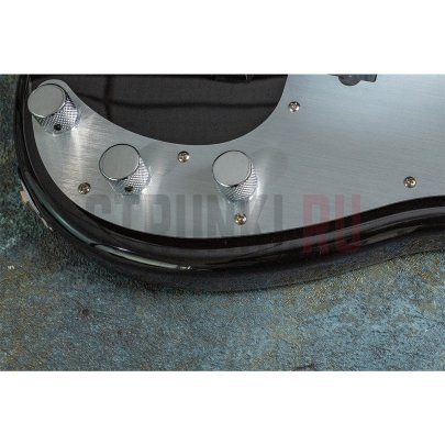 Панель для оригинального Fender Precision Bass US/Mexico, Musiclily MX2381AN, для 4-струнных, никель