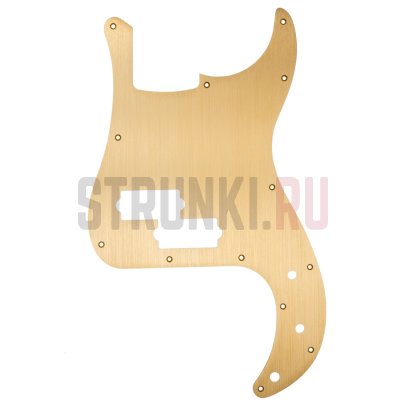 Панель для оригинального Fender Precision Bass US/Mexico, Musiclily MX2381AG, для 4-струнных, золото