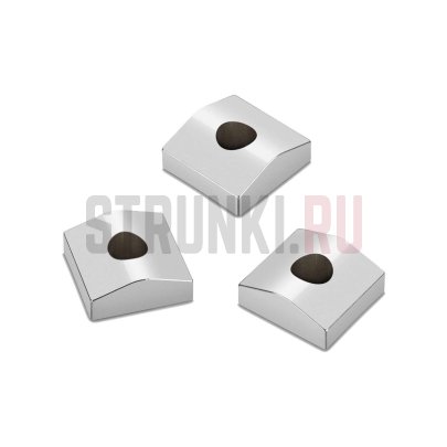 Комплект чашек топлока SCHALLER 20720200 3 шт., хром