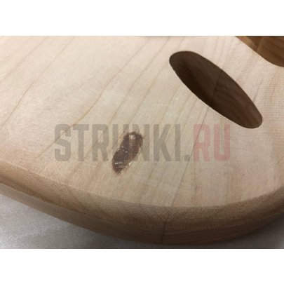!УЦЕНКА! Корпус для гитары HOSCO BD-09STN для Stratocaster без тремоло, ольха, 3 куска