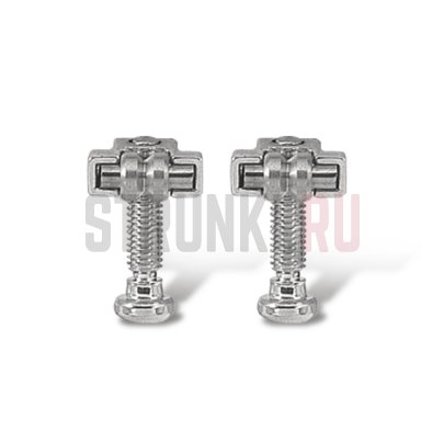 Седло для бриджа типа Tune-o-Matic PARTSLAND S32-LR-CR, хром