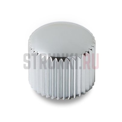 Ручка потенциометра Partsland KPP-CRP, Dome style, метрическая, хром