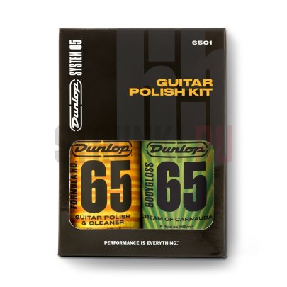 Набор для полировки DUNLOP 6501 Guitar Polish Kit
