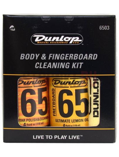 Набор для чистки ладов и деки DUNLOP 6503 Body & Fingerboard Cleaning Kit