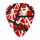 Медиатор Dunlop 5150 EVHR08 EVH, 0.60 мм, 1 шт.