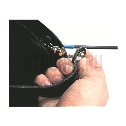 Комплект стреплоков (пара), DUNLOP SLS1503BK TRADITIONAL, чёрный