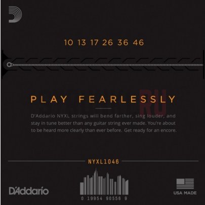 Струны для электрогитары D'Addario NYXL1046 + NYNW59 10-59