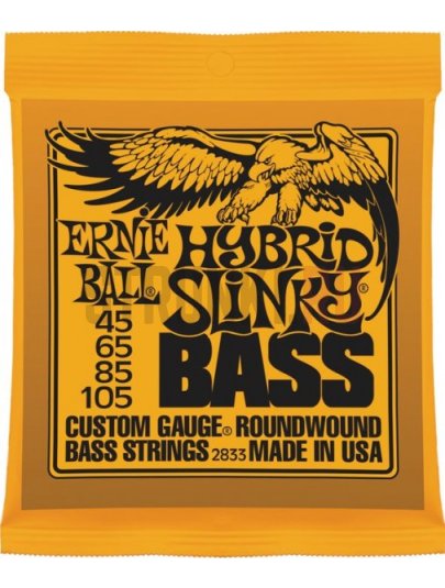 Струны для бас-гитары Ernie Ball 2833 Hybrid Slinky 45-105