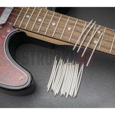 Ладовая проволока, нержавеющая сталь, (ш 2.7 мм, в 1.05 мм), 24 шт, Musiclily MX1555SS