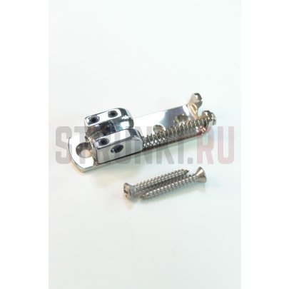 Бридж для 5-струнной бас-гитары HIPSHOT 5S100SS-5, из одиночных бриджей, хром