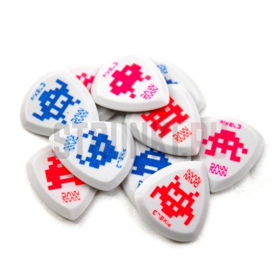 Медиатор Daw Man Pixel, Flow, 3 мм, 1 шт.