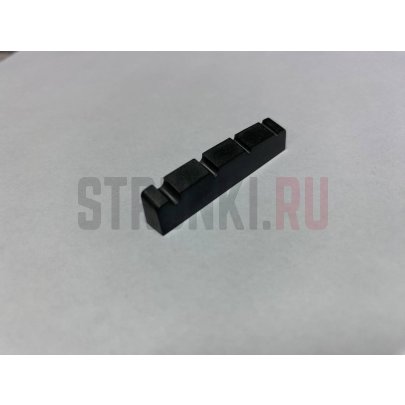 PARTSLAND NT-043-BK верхний порожек для бас-гитары - (42.8 x 9.2 x 5.8)