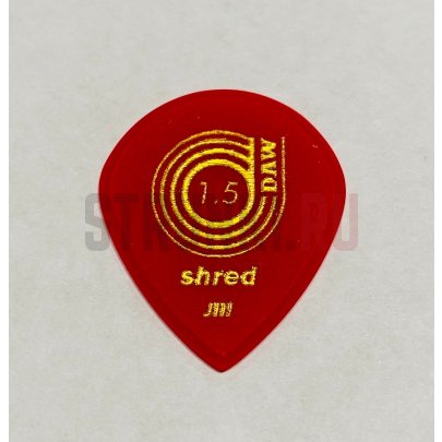 Медиатор DAW MAN SHREDLINE, Jazz III, 1.5 мм, 1 шт