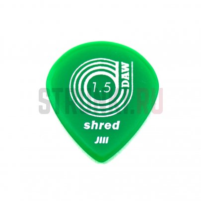Медиатор DAW MAN SHREDLINE, Jazz III, 1.5 мм, 1 шт