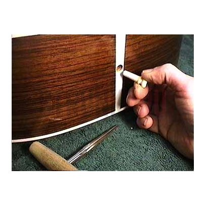 Крепление ремня на акустическую гитару ALICE A023IVY/3PVC, кремовое